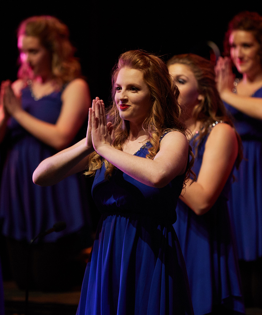 Students performing