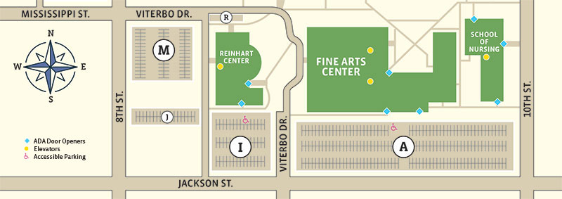 Tan Symposium Campus Map