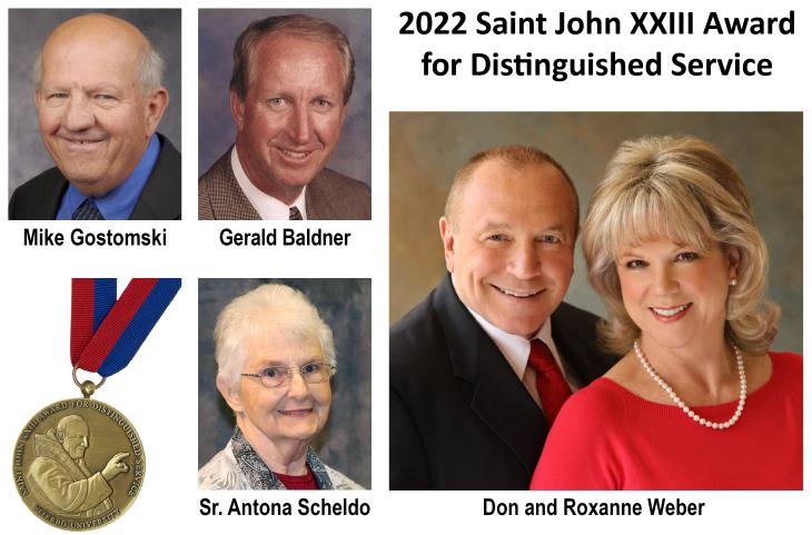 2022 St. John XXIII Award winners