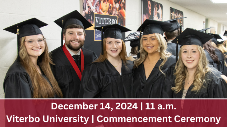 Viterbo winter 2024 commencement ceremony livestream preview