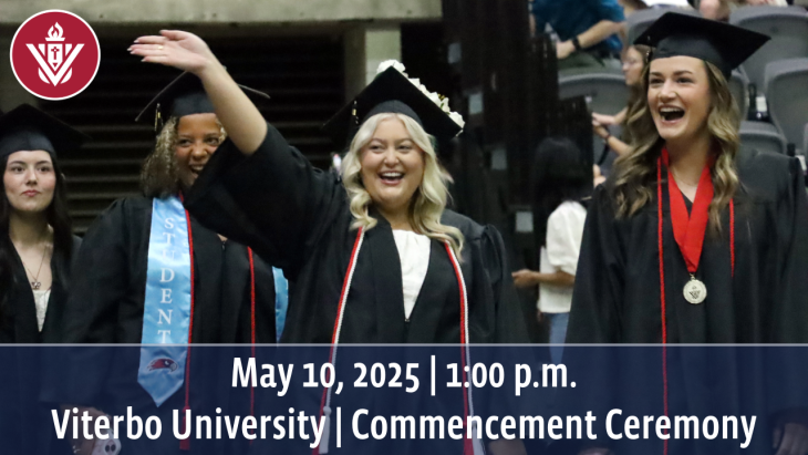 Viterbo spring 2025 commencement ceremony livestream preview