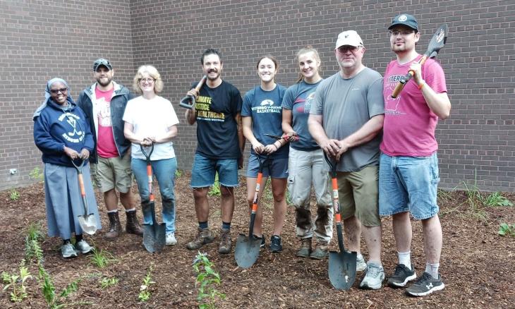 Viterbo pollinator garden