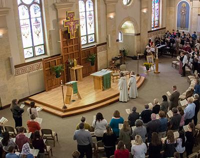 Mass in San Damiano Chapel