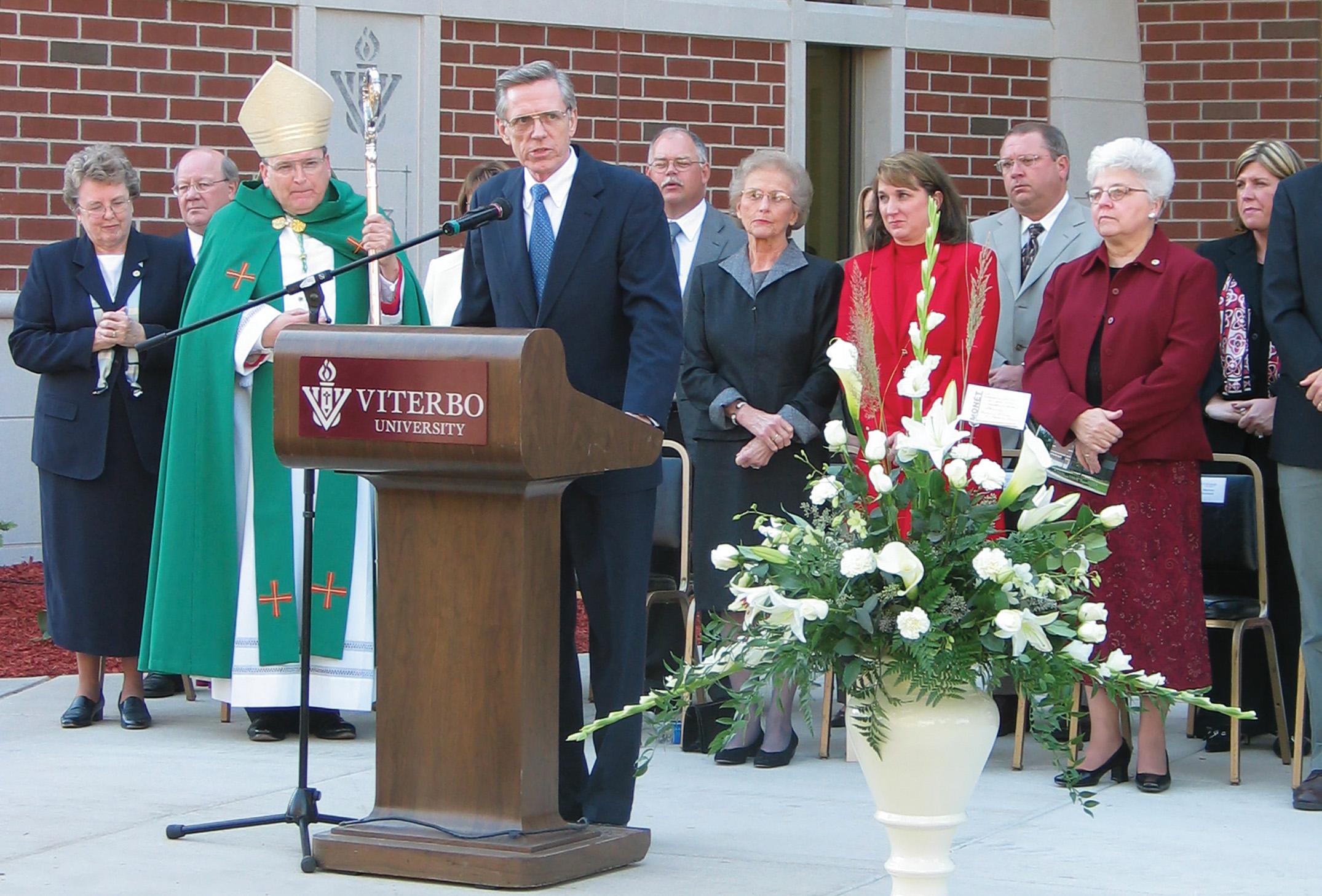 Viterbo University President Bill Medland