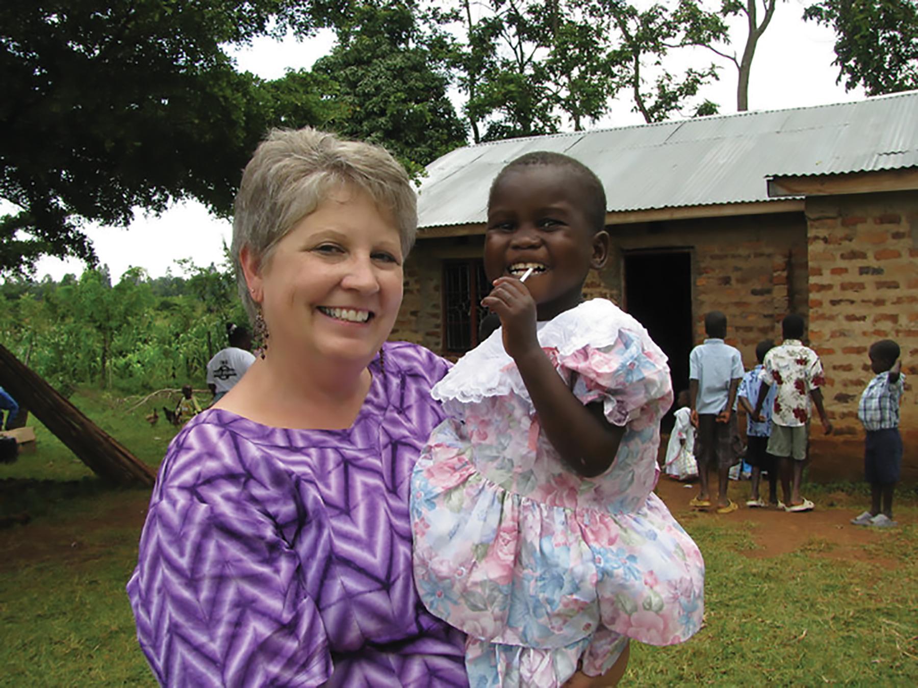 Denise Runge in Kenya