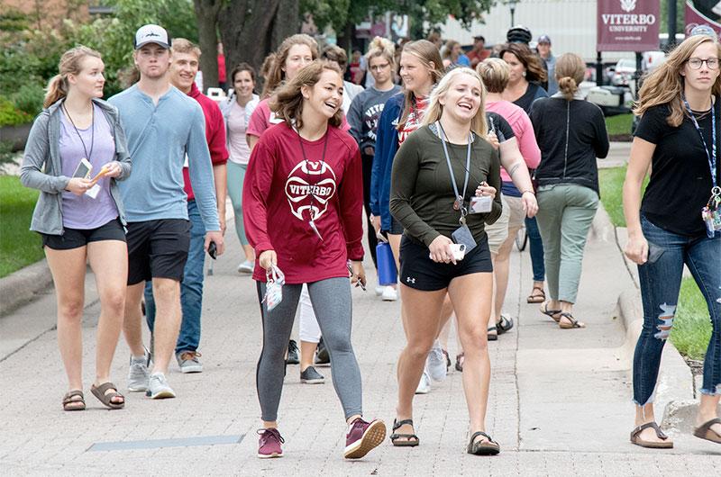 Walking on Campus