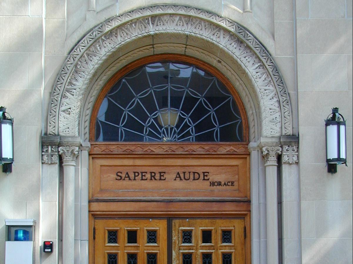 Murphy Center library entrance