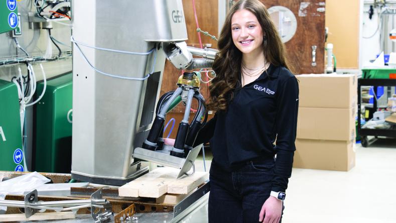 Engineering Major Miranda Campbell
