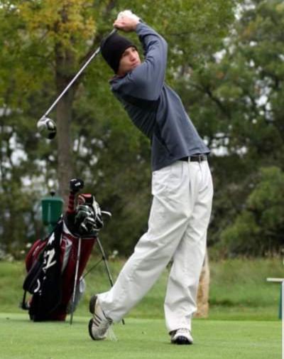 As a student-athlete at Viterbo, Adam Dickinson accomplished a feat that will likely never be surpassed. He notched three holes in one as a V-Hawk.