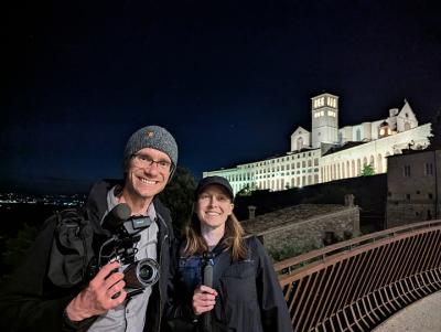 Dustin and Martha in Assisi Web.jpg Dustin and Martha in Assisi Web.jpg