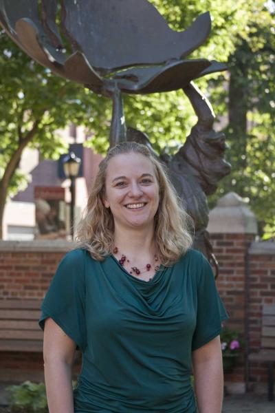 Emily Dykman is part of a committee working on a new Viterbo University book of prayers and reflections.