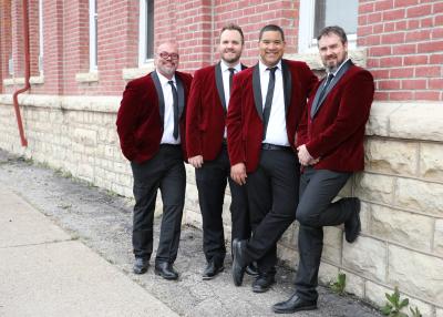 Matt Curtis and Coulee Classic barbershop quartet 