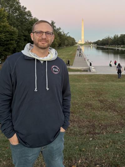 Brandon Schoonover in Washington, D.C.