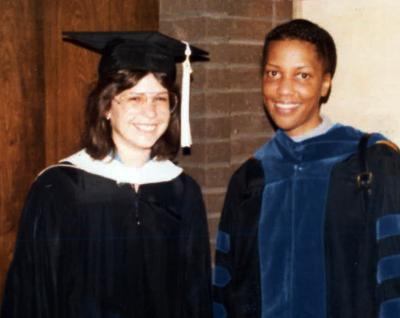 Mary Verrill and Sister Thea 1978