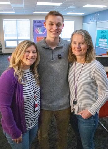 Sarah Mumaw-Flury, Nathan Alberts, and Suzanne Alberts