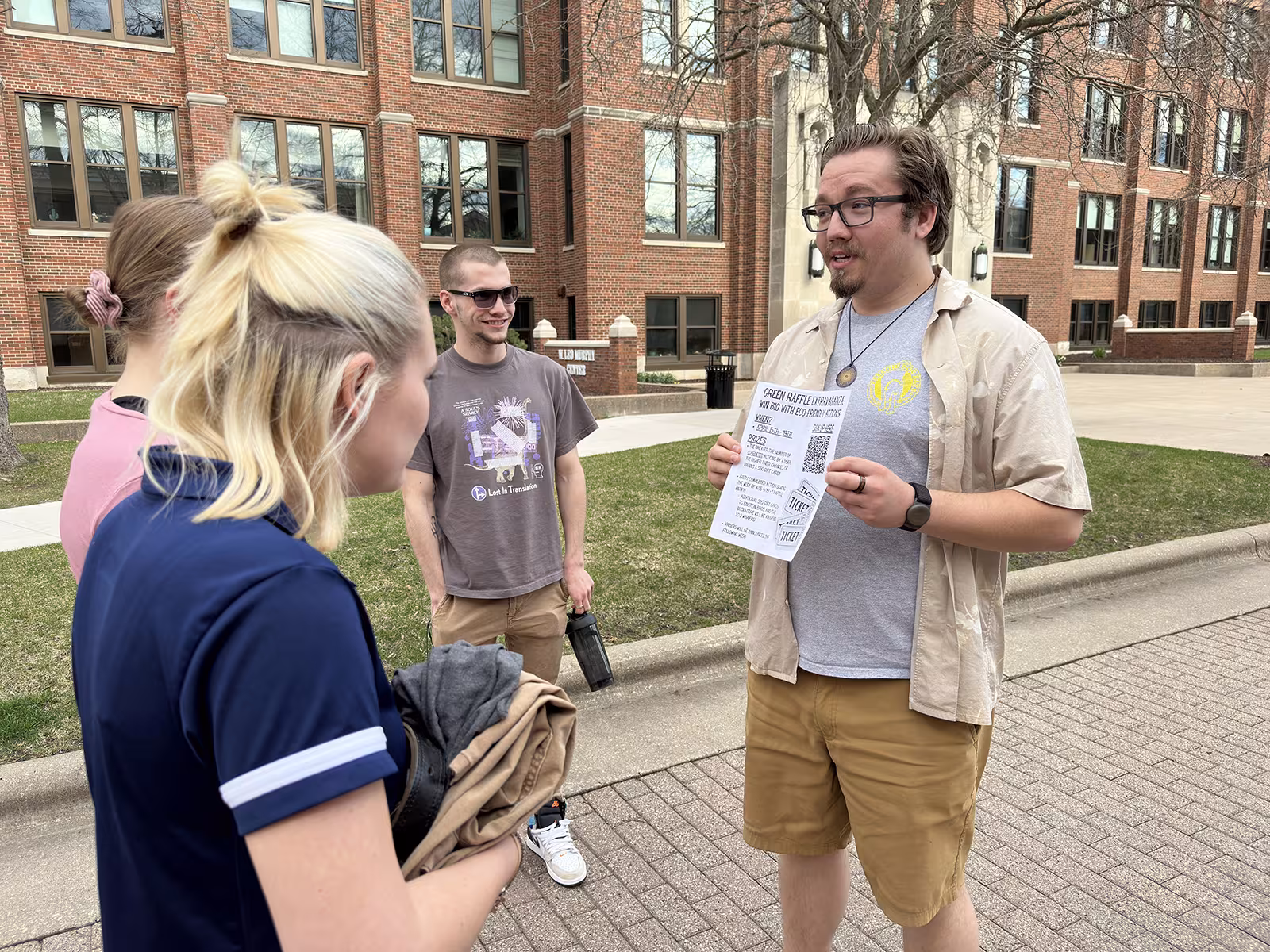 Dylan Woodman campus climate challenge