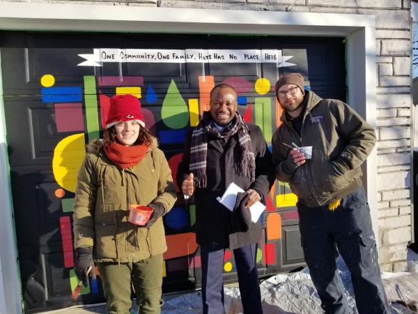 Wale Elegbede was one of the founding members of the La Crosse Interfaith Shoulder to Shoulder Network, a group formed in 2017 in response to a hate crime against an Islamic business owner in La Crosse, 